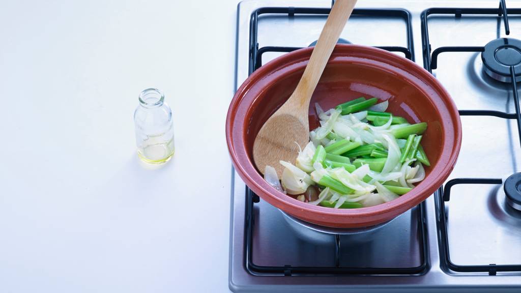 Tajine met aubergine Recept Allerhande Albert Heijn