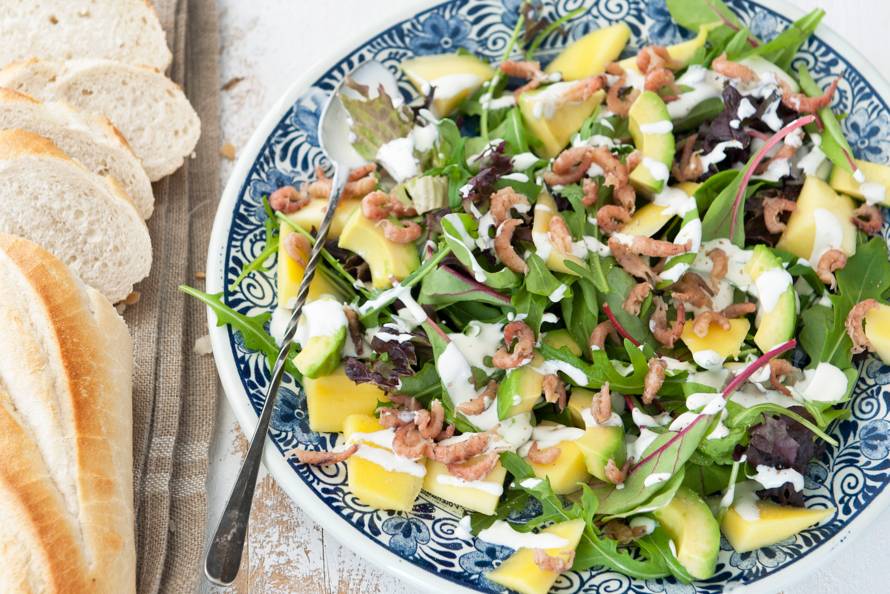 avocado met garnalen avocado met garnalen