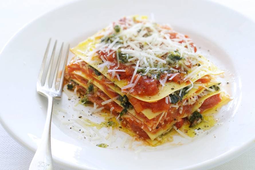 open lasagne recept open lasagne recept