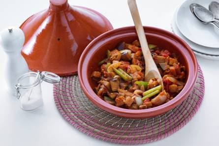 Tajine met aubergine