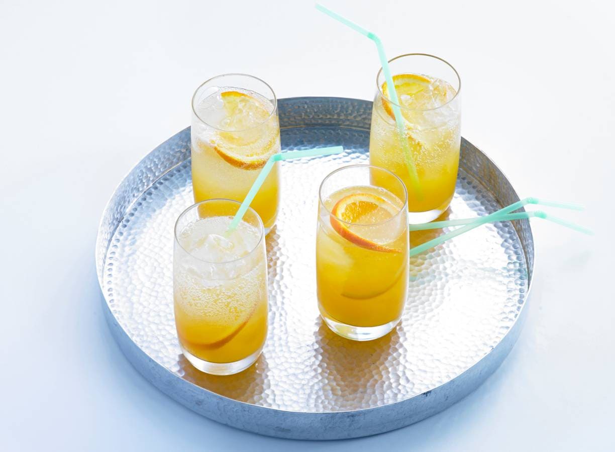 Longdrink van sinaasappel