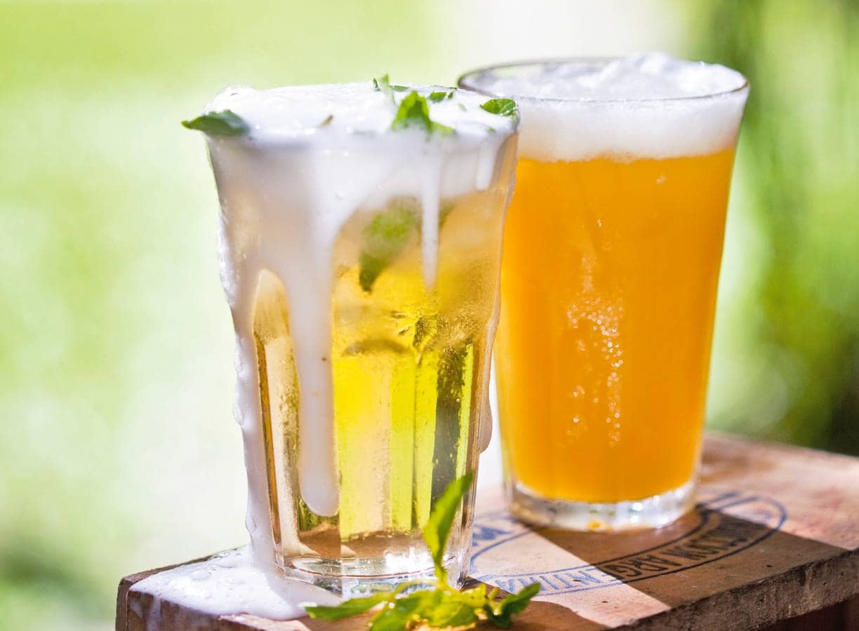 Gemberbiercocktail