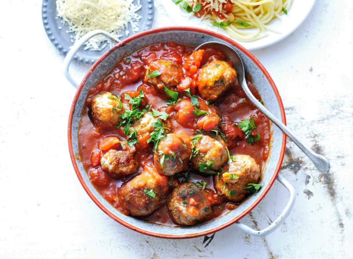 Spaghetti met balletjes