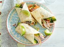 Wraps met kip en een romige dressing: een heerlijk zomers recept!