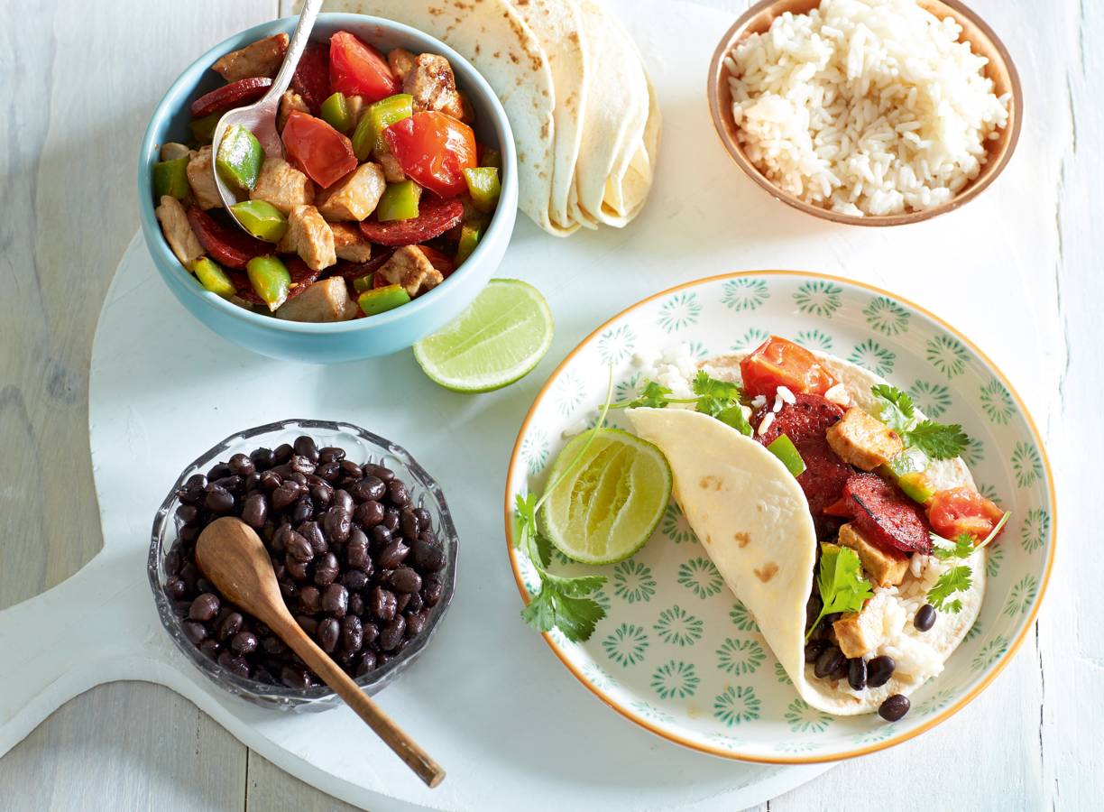 WK-wrap met chorizo