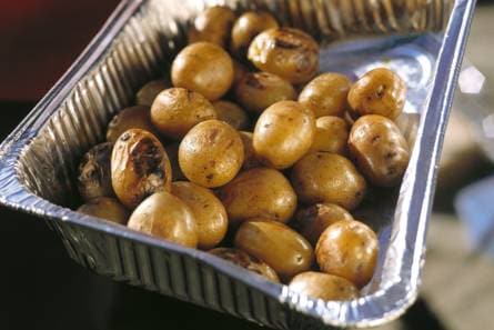Gegrilde krielaardappels