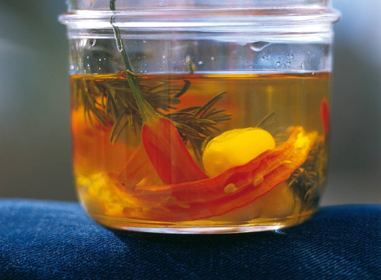 Gebakken knoflookmarinade