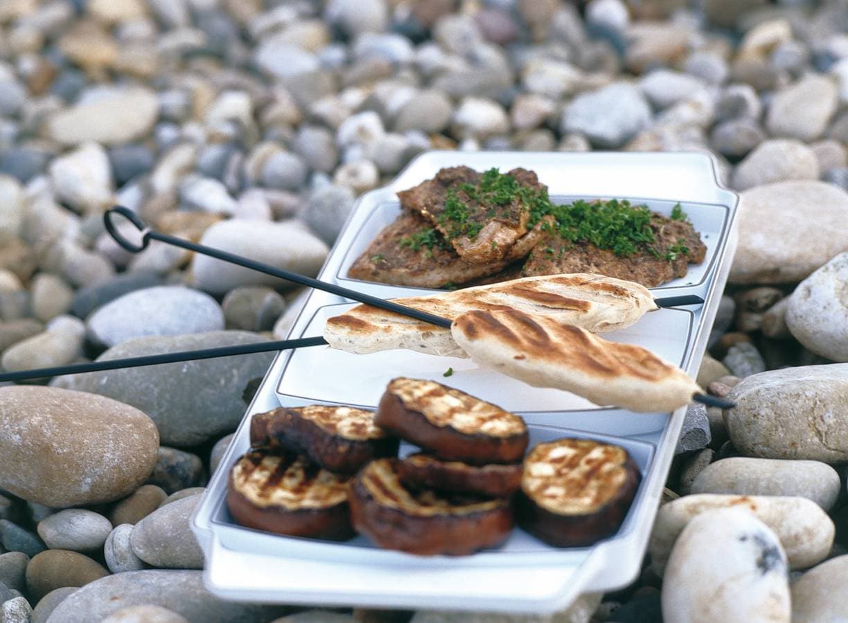 Kalfsschnitzels met olijvenpesto