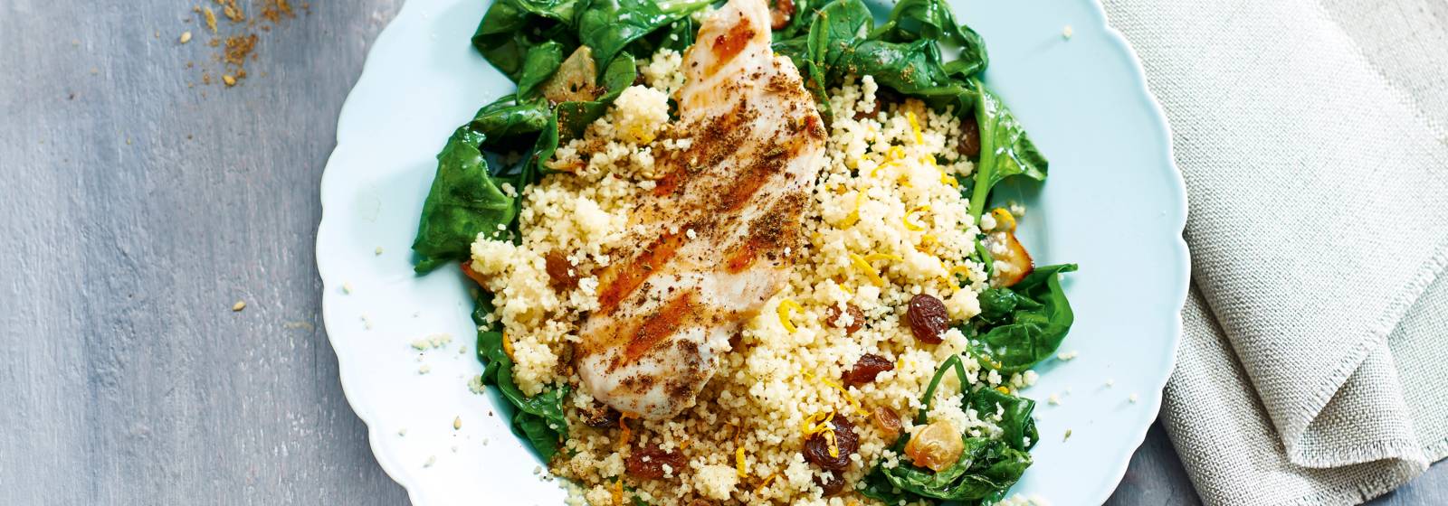 Kip met za'atar en Siciliaanse couscous recept - Allerhande | Albert