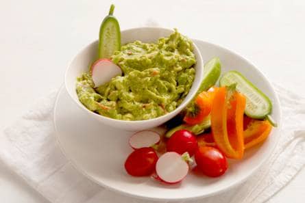 Guacamole met rode peper