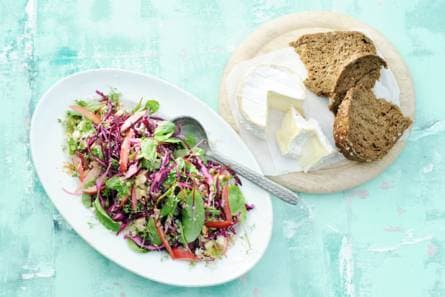 Snijbietsalade met chaource