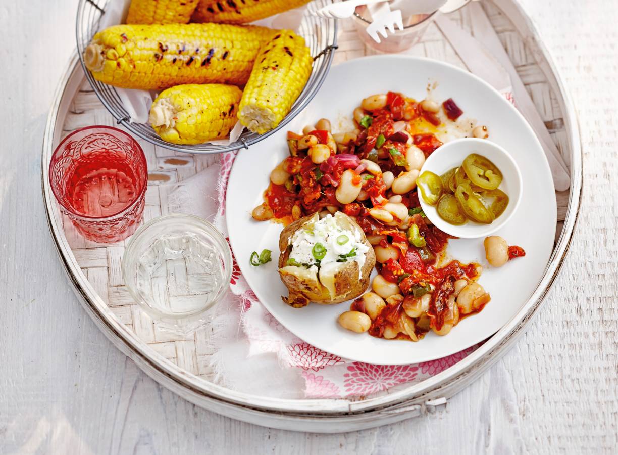 Zomerse chili con carne met Opperdoezers