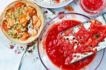 Bill Granger's saus van rauwe tomaten