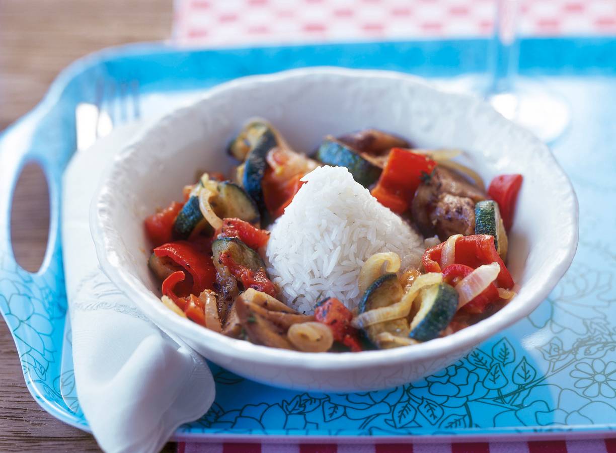 Ratatouille met verse tijm