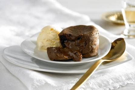 Warme chocoladesoufflés