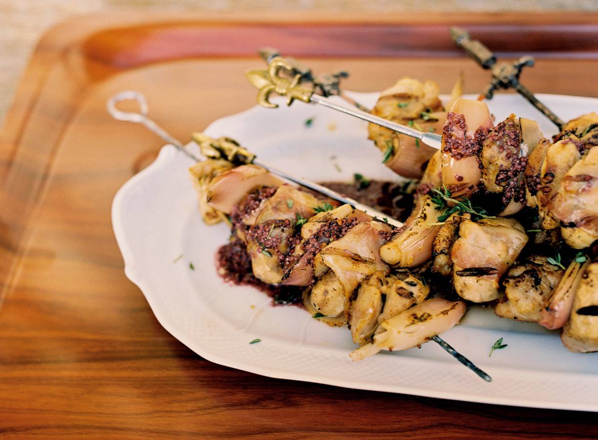 Coq-au-vin op spies