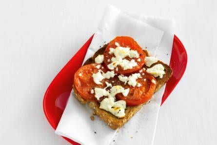 Bruschetta met gegrilde tomaat