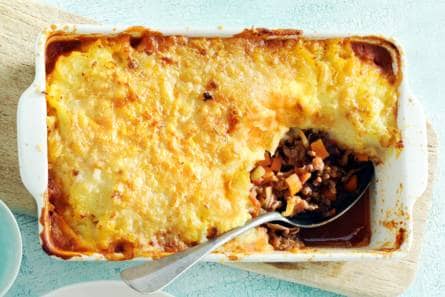 Aardappelbolognesegratin