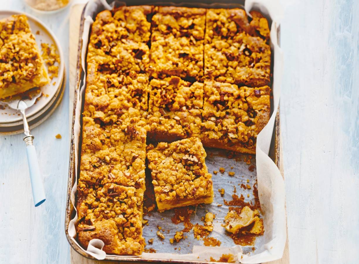 Appelkruimelcake