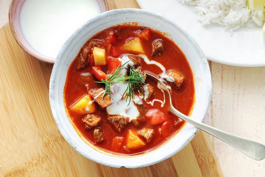 goulashsoep - recept - allerhande - albert heijn
