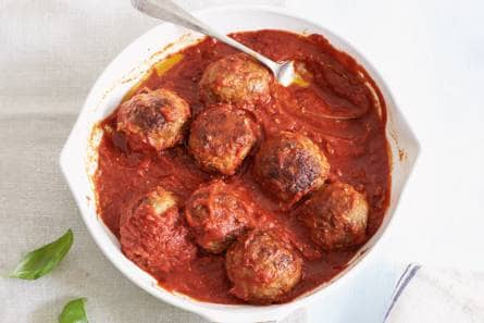 Gehaktballetjes in tomatensaus