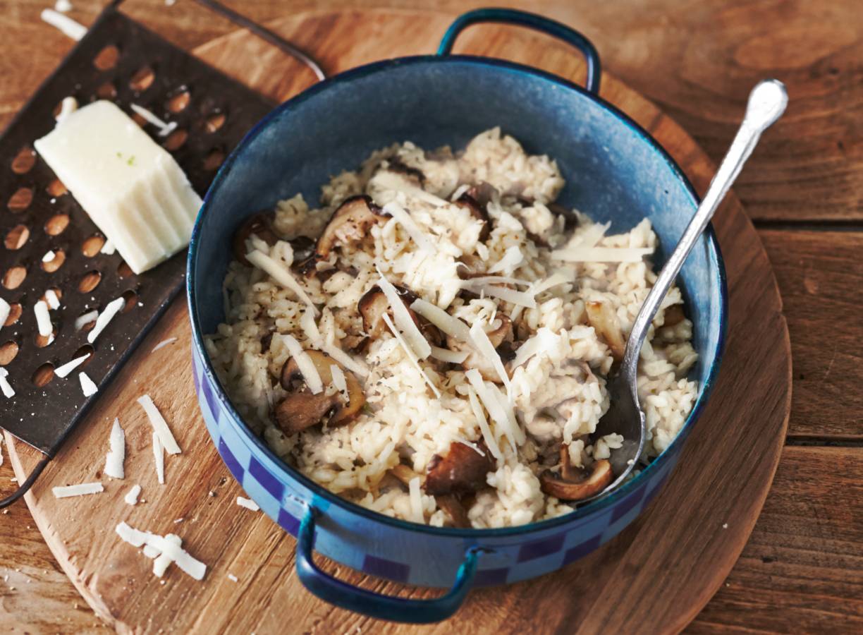 Risotto paddenstoelen