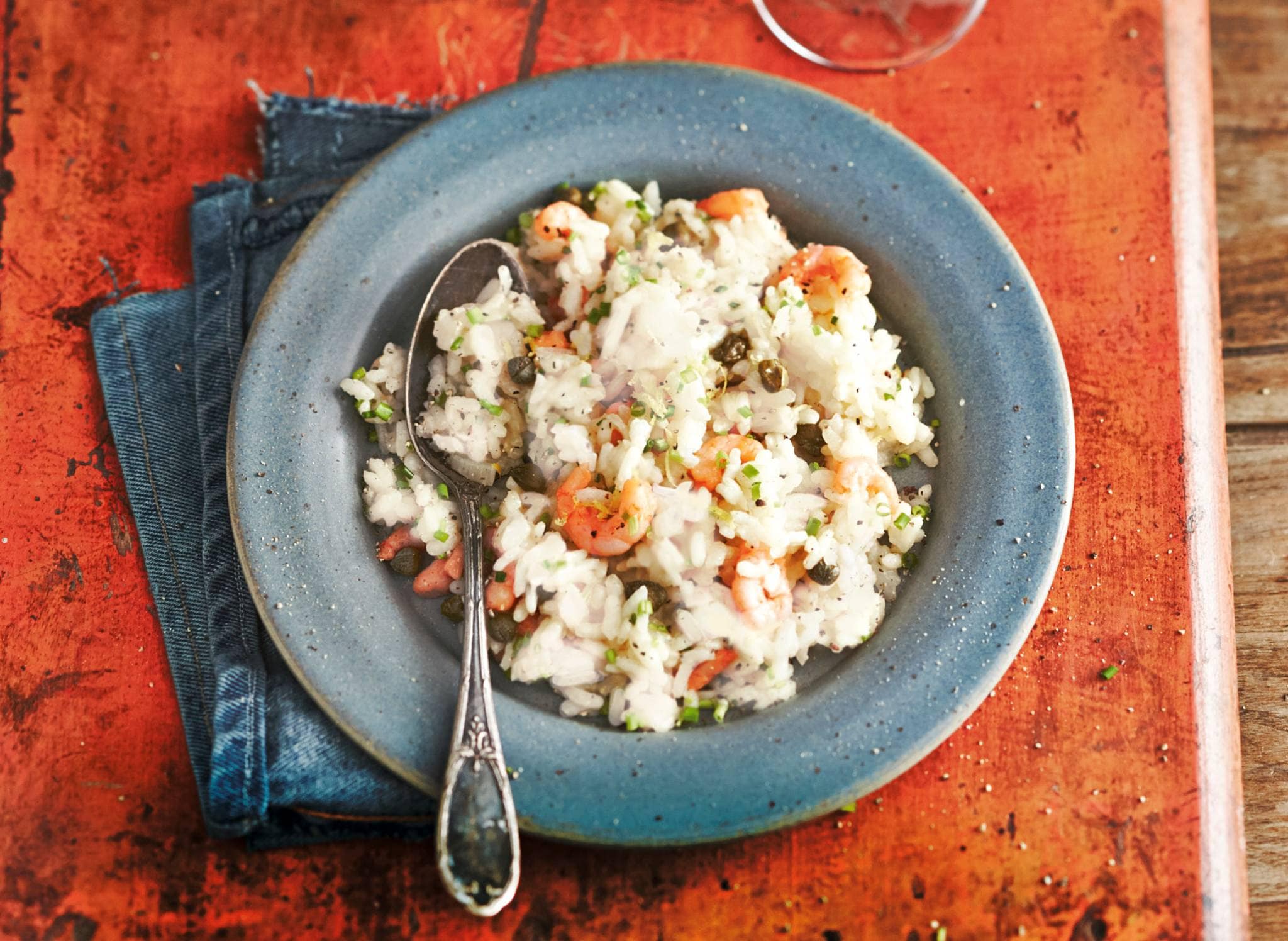 Risotto met garnalen recept Allerhande Albert Heijn