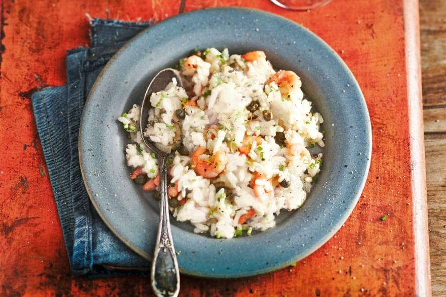 Risotto met garnalen Recept Allerhande Albert Heijn