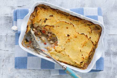 Ovenschotel met kalfsragout