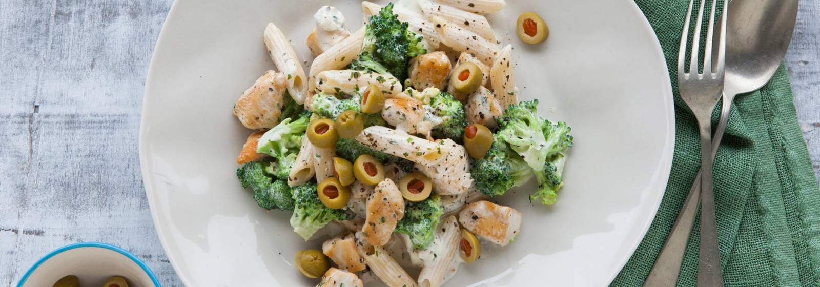 Pasta met broccoli en kip recept Allerhande Albert Heijn