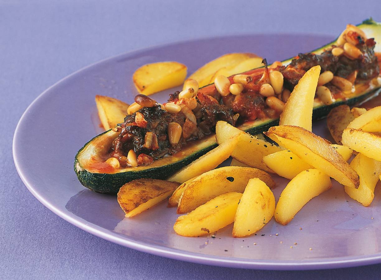 Gevulde courgette