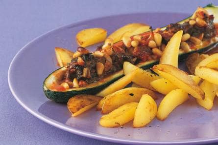 Gevulde courgette