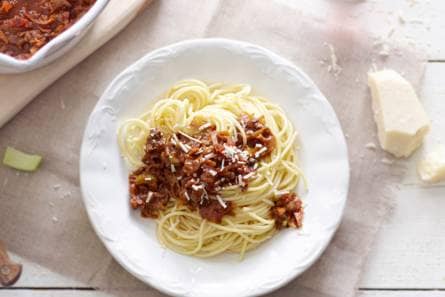 Echte Italiaanse spaghetti bolognese