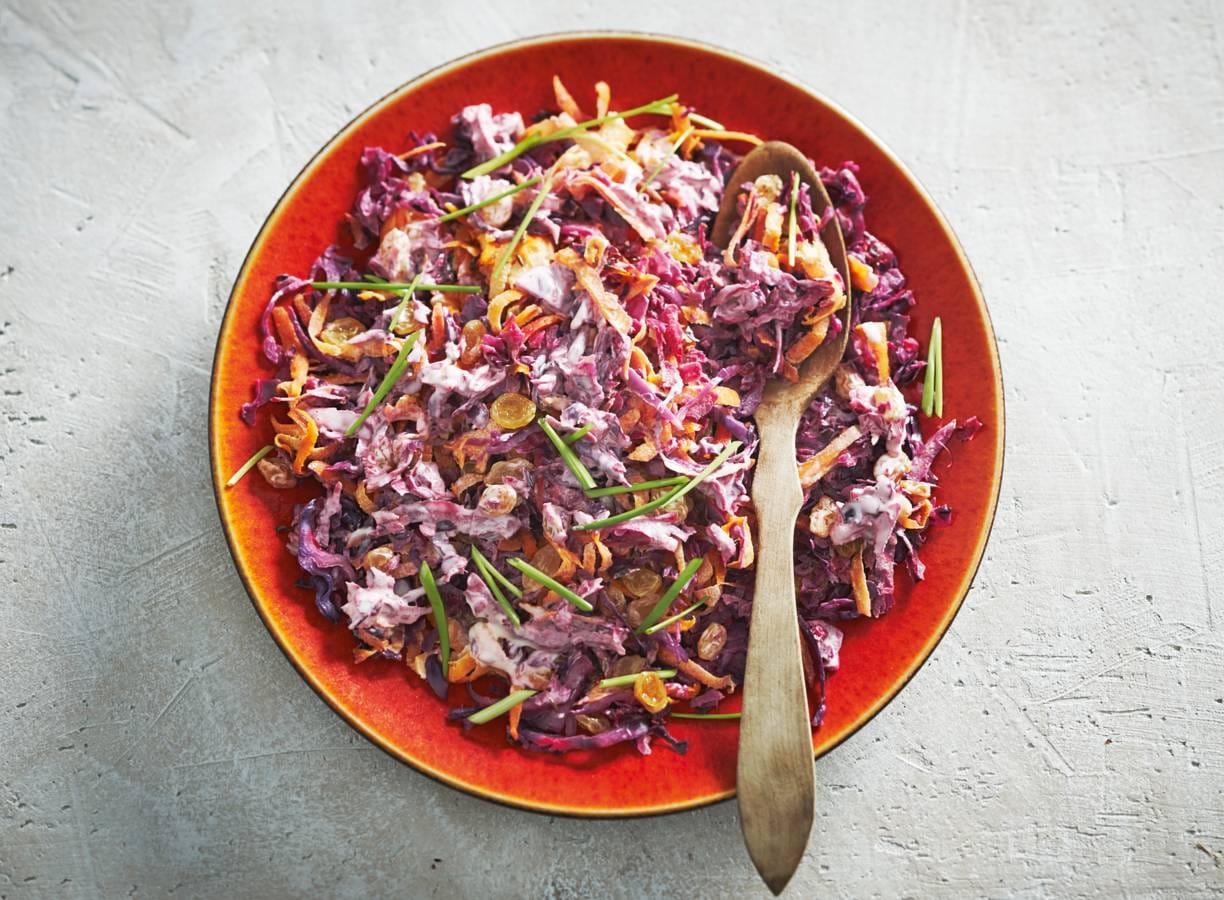 Rodekoolsalade