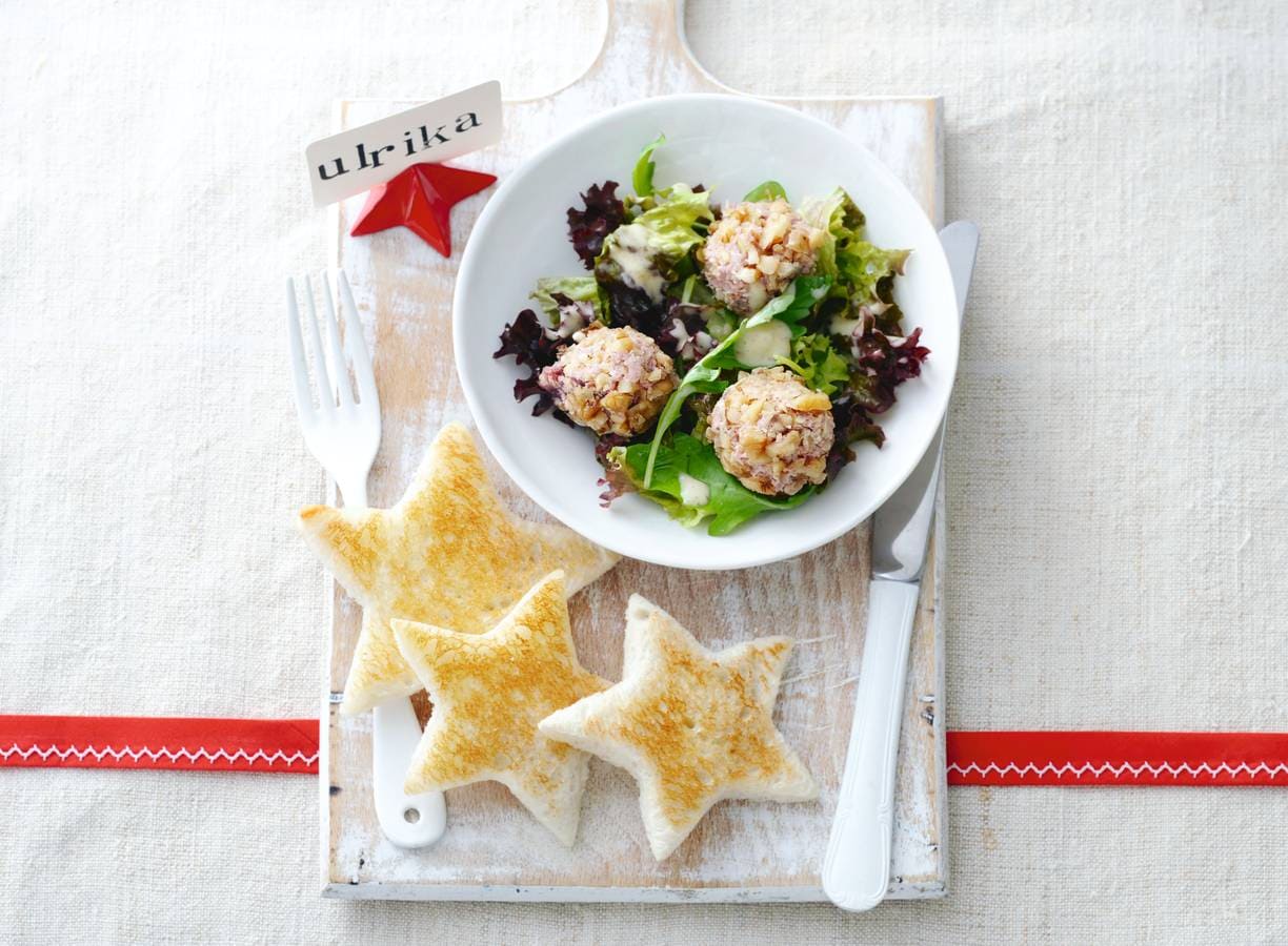 Cranberrypatéballetjes