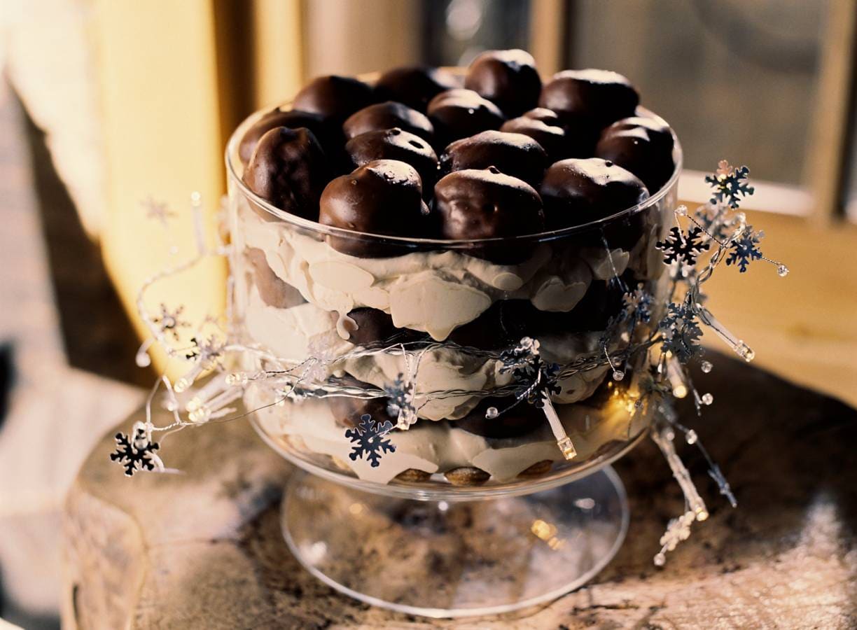 Tiramisu-trifle