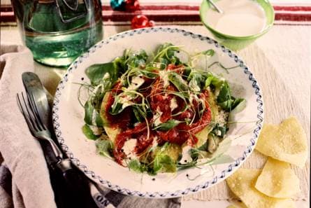 Crispy carpaccio