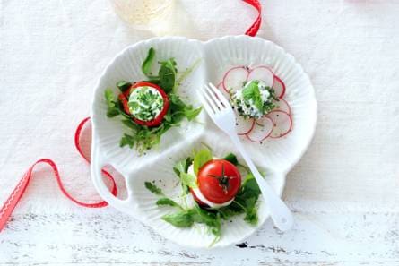 3 variaties op salade caprese