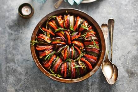 Ovenschotel mediterrane groenten