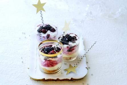 Cheesecake in een glaasje