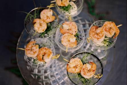 Gambaspiesjes met dip