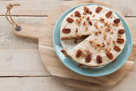 Monchoutaart met appel en kaneel