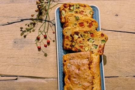 Hartige cake met chorizo