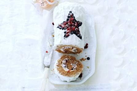 Kerstrol met Griekse yoghurt