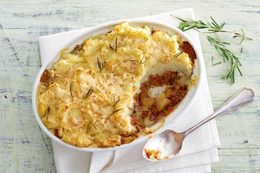 Vegetarische Shepherd S Pie Recept Allerhande Albert Heijn