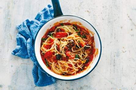 Spaghetti puttanesca