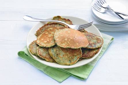 Boerenkoolpannenkoekjes met spek