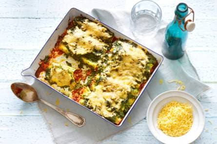 Rijkgevulde cannelloni met gehakt