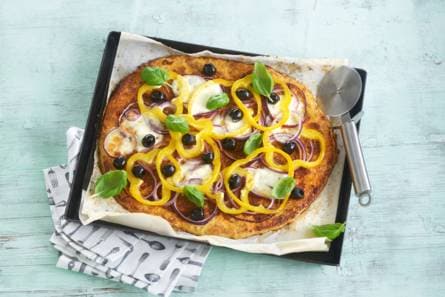 Glutenvrije bloemkoolpizza