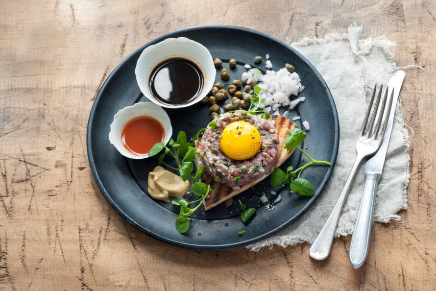 steak tartaar maken steak tartaar maken